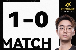 Starry爆轰22杀1.62rating 三叶大狙轰平LG LVG进军1-1组